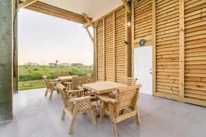 Short Term Rental Bolivar Peninsula Crystal Beach Gilchrist Beach House AirBnB VRBO 